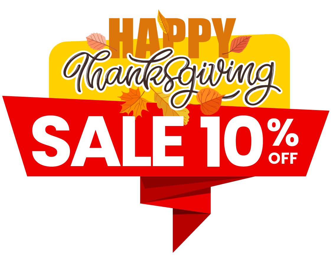 Thanks Giving Discount Tag (10%)