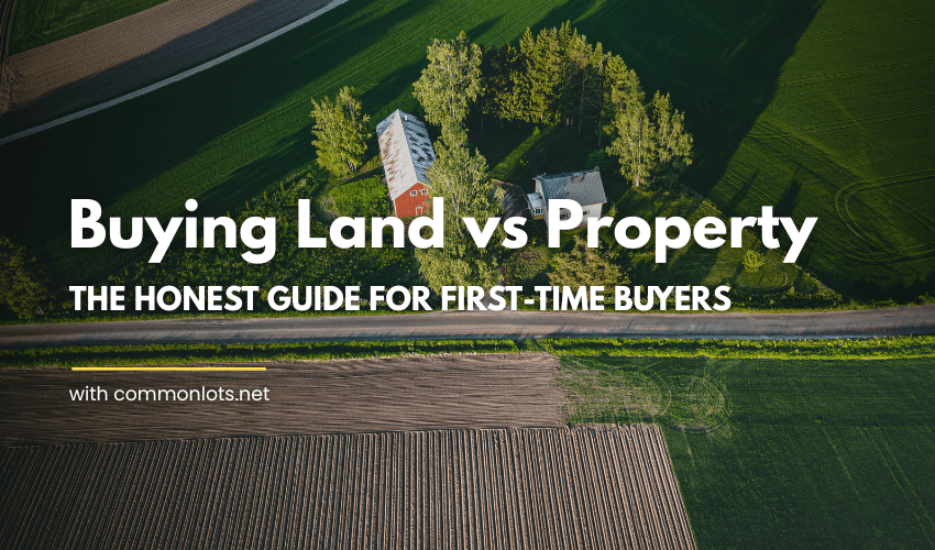 Buying Land vs Property