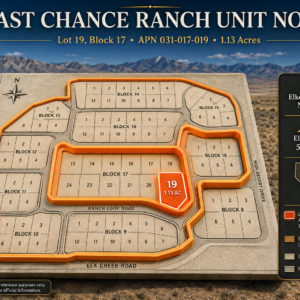 BUILD • FARM • RANCH • LIVE FREE — 1.13 BEAUTIFUL ACRES IN ELKO COUNTY, NEVADA WITH BIG MOUNTAIN VIEWS & NO HOA!. APN: 031-023-016