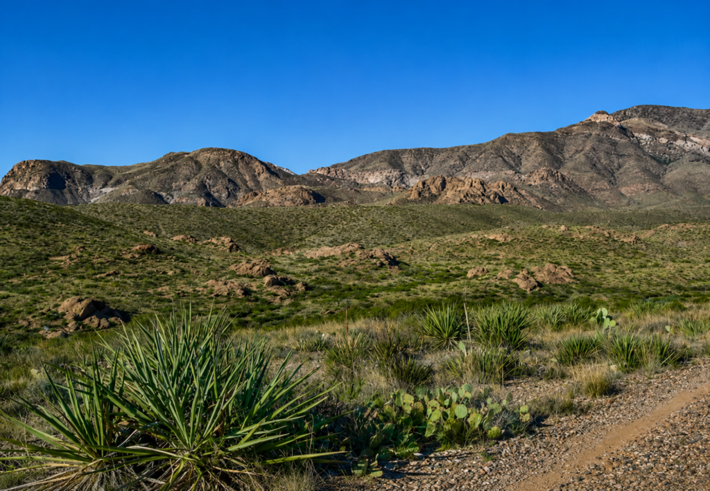 El Paso Texas .50 Acres with road access mineral and oil rights! Incredible 0.5-acre high-desert paradise! Nestled in a highly sought-after, unincorporated zone with absolutely no county zoning, zero HOA restrictions, and no building inspections, this parcel gives you 100% complete autonomy to shape your land exactly as you wish.