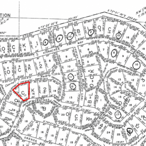 Discover an enticing Arkansas & Walk to the lake! 1 Acre residential lot nestled near the serene shores of Lake Omaha, perfectly primed for constructing your dream home or placing a charming mobile home. Cherokee Village- Utilities at the property and road frontage: APN: 235-14976-000