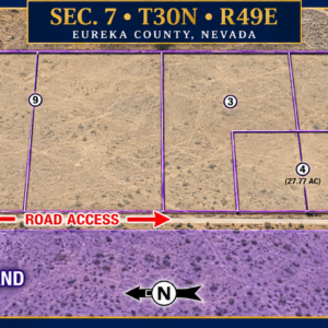 Looking for Freedom Living? Discover the wide-open spaces you've been dreaming of with this 14-acre property in beautiful Eureka, Nevada. Enjoy easy road access, breathtaking mountain and valley views, and the peace and privacy that only rural Nevada can offer. APN: 005-300-01