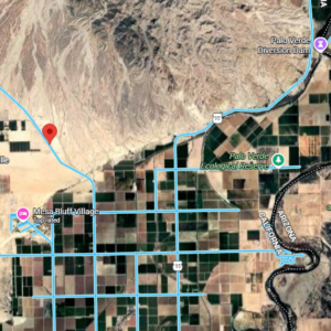 Secure five sprawling acres of prime Riverside County potential today. This massive parcel offers the space and freedom you've been seeking, with dedicated paved road frontage on Midland Rd making your arrival effortless.  Wake up to panoramic, gorgeous views of the untouched valley floor in a peaceful desert community where the stars shine brighter. Strategically located just a short drive from the amenities of Blythe, you're only 15 minutes from the Colorado River and the Arizona state line. APN: 812-340-001