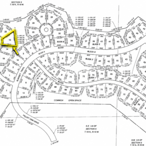 1 acre residential lot nestled near Hwy 175 and the serene shores of Lake Omaha, perfectly primed for constructing your dream home or placing a charming mobile home. Cherokee Village- Utilities at the property and road frontage: APN: 270-16380-000