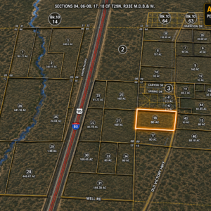 240 Acres of Nevada Opportunity!  Own 240 adjoining acres in Pershing County with excellent frontage along Historic Old U.S. Hwy 40!  Perfect for a private ranch, off-grid retreat, residential development, commercial potential, or long-term investment. With wide-open space, great access, and endless possibilities, this is a rare chance to own a major piece of Nevada.  240 Acres • Highway Frontage • Two Parcels • Huge Potential!