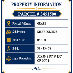 Discover a fantastic residential property in Miller County, where peaceful small-town living meets the convenience of nearby Texarkana.  Whether you're looking to build, invest, or secure your own piece of Arkansas, this is an exciting opportunity to enjoy affordable land and a relaxed Southern lifestyle. APN: 3451500