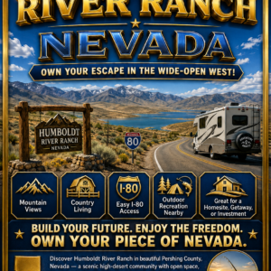 1.65 Acres with Power on the Property | Humboldt River Ranch | Breathtaking Mountain Views! APN: 010-455-05