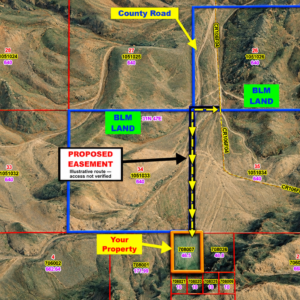 Discover 46 Acres & No Restrictions Acres in Crescent Valley NV-  BLM RIGHTS-OF-WAY & PRIVATE LAND ACCESS -Majestic Mountain Views -APN: 007-080-07